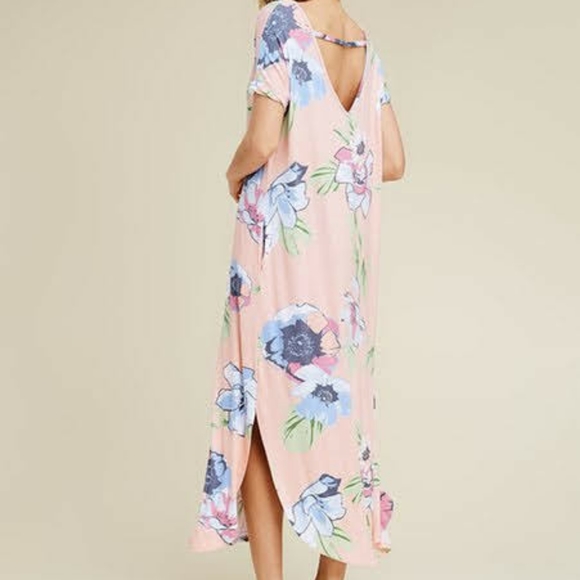 Flowered Dress With Pockets - Picture 3 of 6